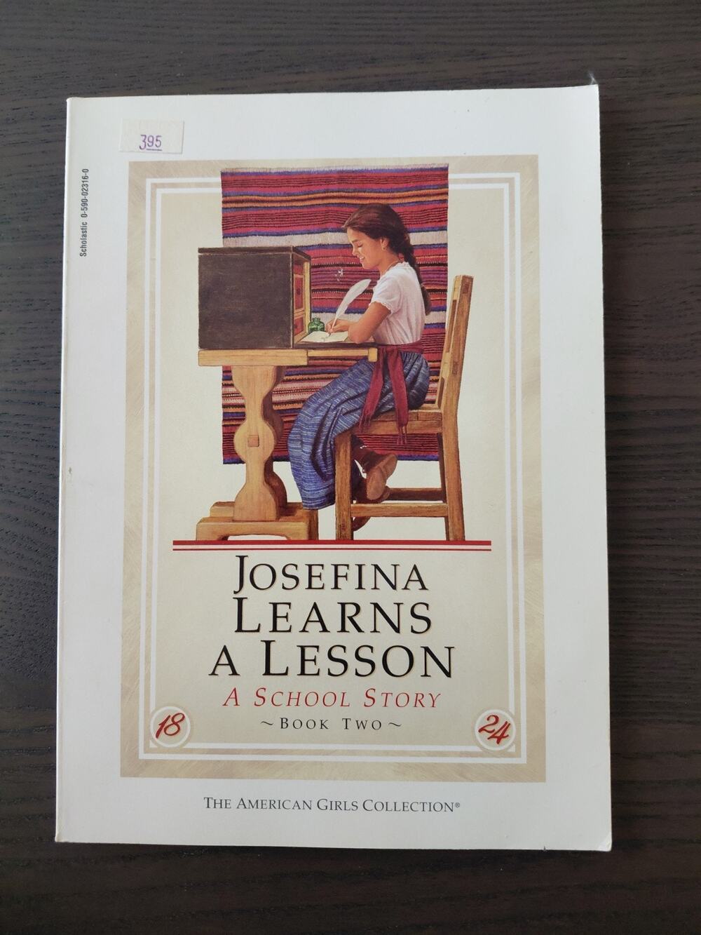 Vintage Josefina Learns A Lesson Book 2 1998 First Scholastic American Girl